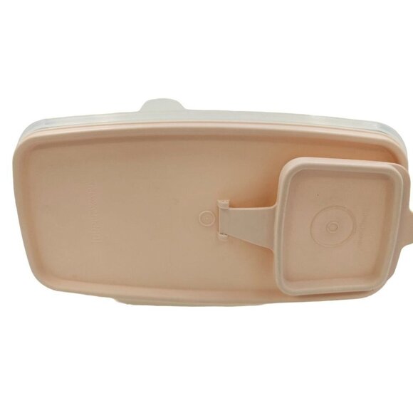 Vintage Tupperware Cereal Keeper 13 Cup Container #1588-7 Container, #1590-8 Cap - Picture 2 of 8